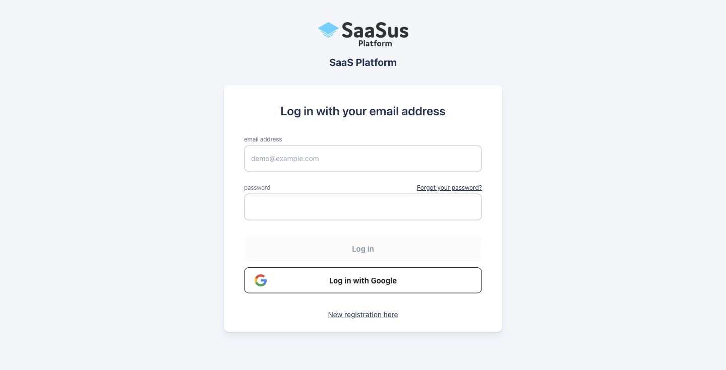 Login Screen