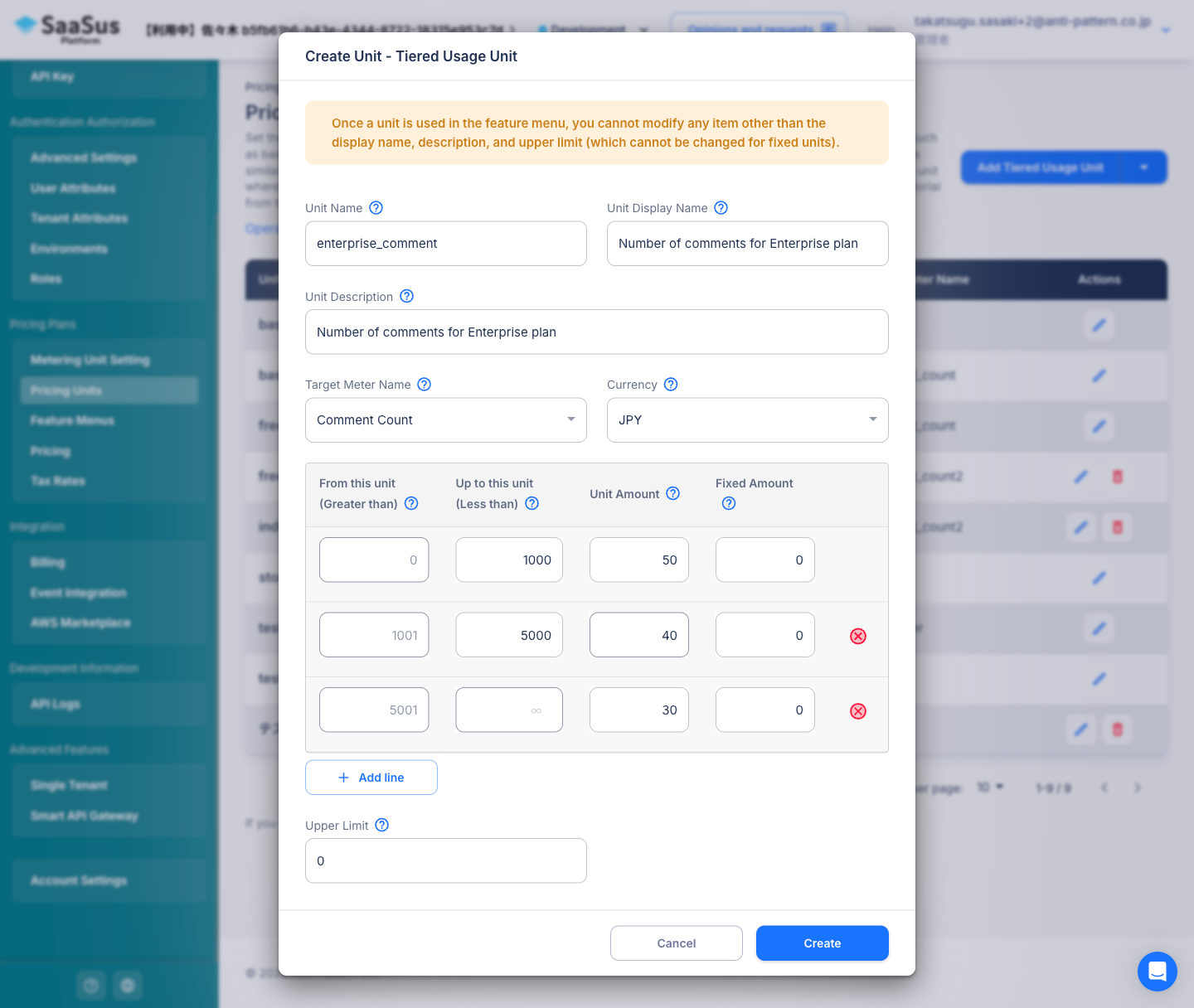 Enterprise Measurement Unit