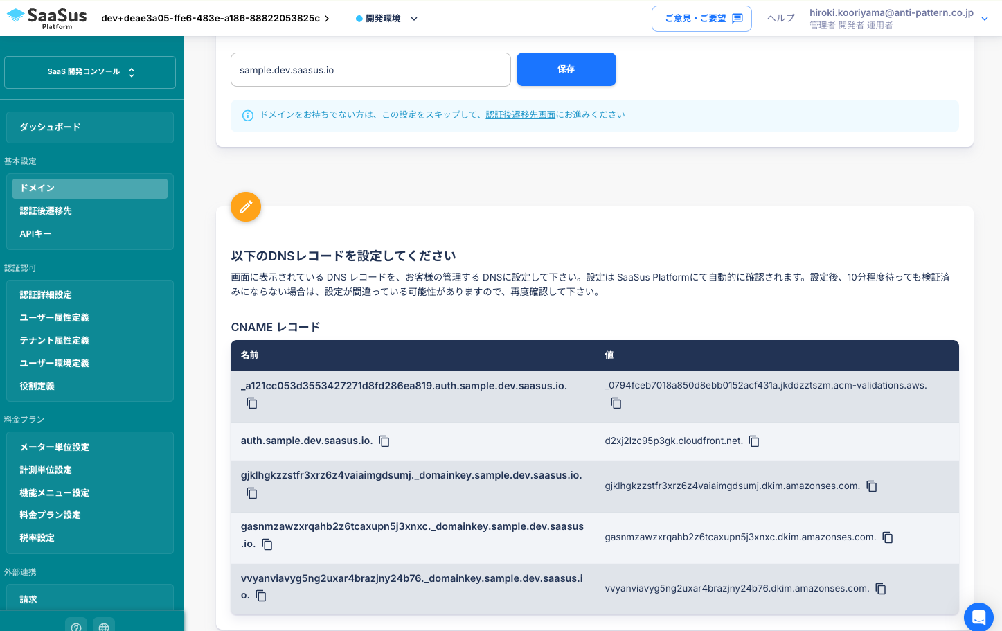 CNAME表示